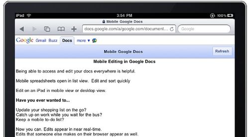 Mobiledocs