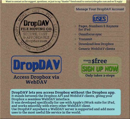 DropDAV