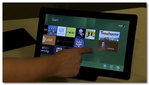 ~ Windows 8 Tablet Developer Preview - YouTube