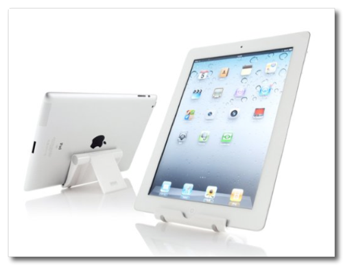 ~iPadスタンド(ホワイト) PDA-STN7W_ パソコン・周辺機器