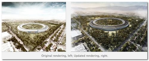 ~ AppleInsider | Apple submits updated renderings, plans for Cupertino _spaceship_ campus