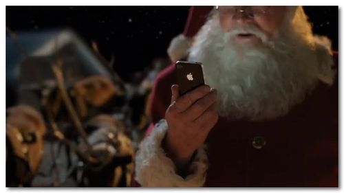 ~ Apple - iPhone 4S - TV Ad - Santa - YouTube