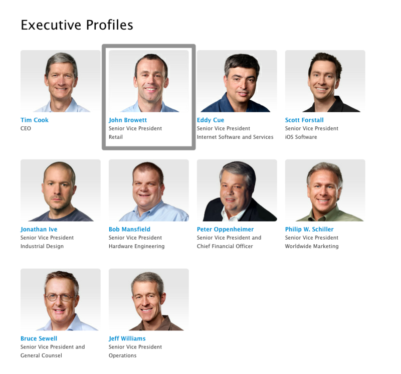 Apple - Press Info - Apple Leadership