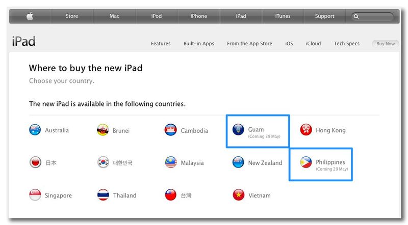 ~ Apple - iPad - New iPad in your region