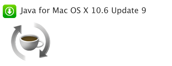 Java for Mac OS X 10.6 Update 9