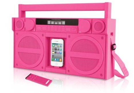 Amazon.com_ iHome iP4PZ Portable FM Stereo Boombox for iPhone_iPod (Pink)