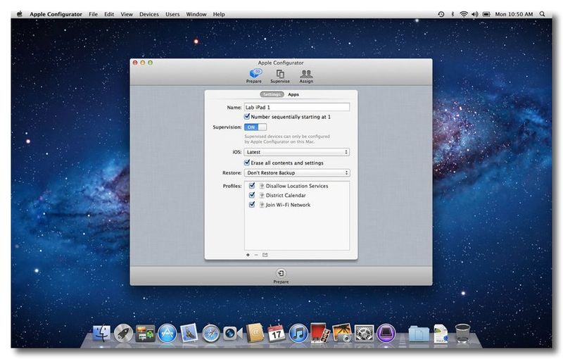 ~ Apple Configurator