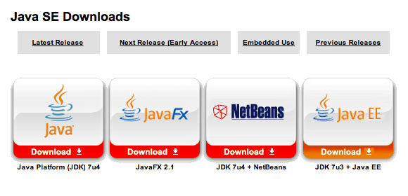 Java SE Downloads