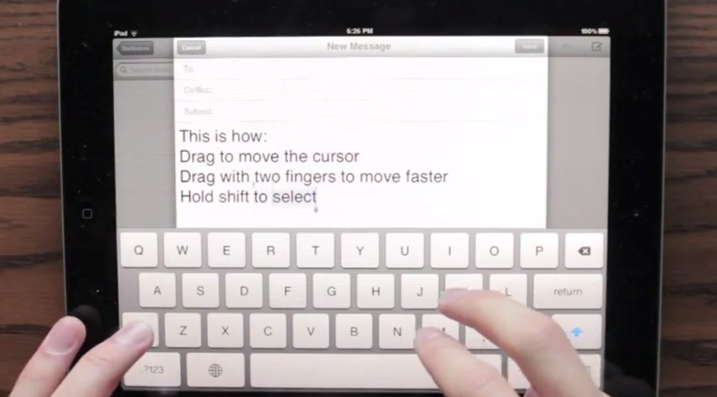 IPad Keyboard Prototype - YouTube