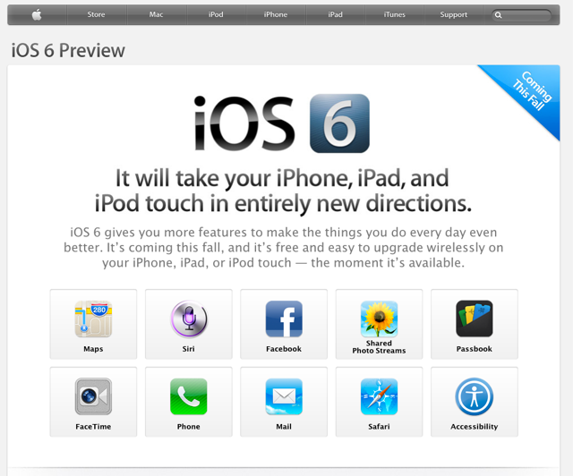 Apple - iOS 6 Preview