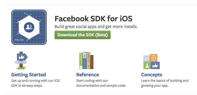 Facebook SDK for iOS - Facebook開発者