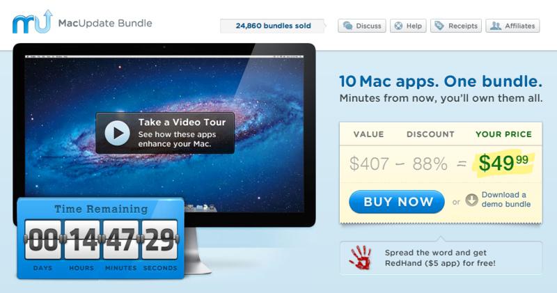 MacUpdate June 2012 Bundle - 10 Apps for only $49.99