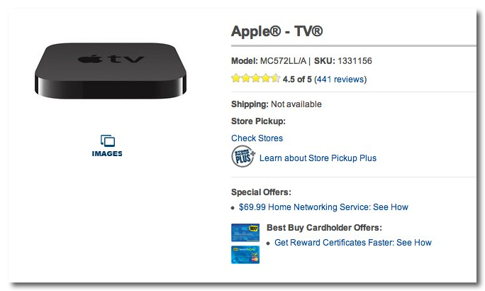 ~ Apple® - TV® - MC572LL_A