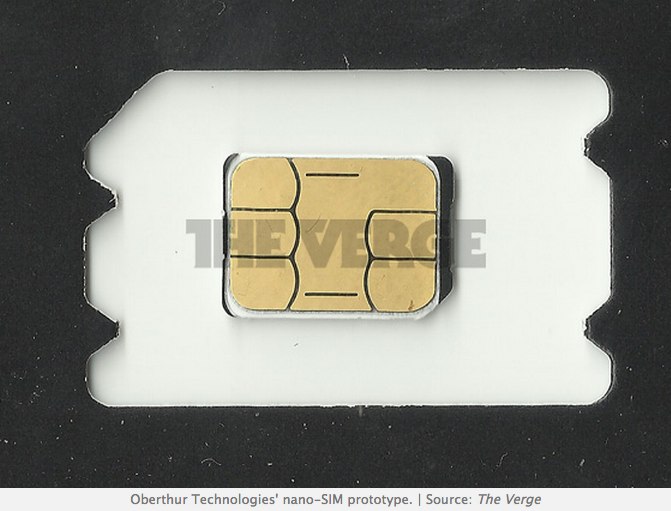 ETSI chooses Apple_s _nano-SIM_ design as new standard