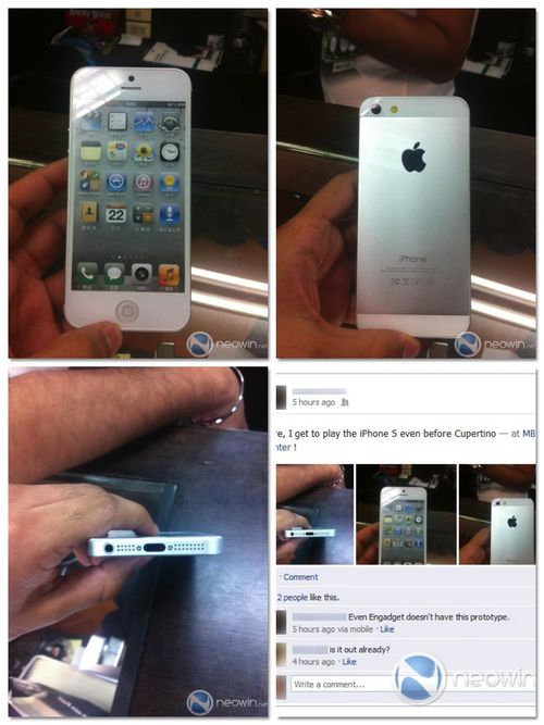 IPhone 5-leak